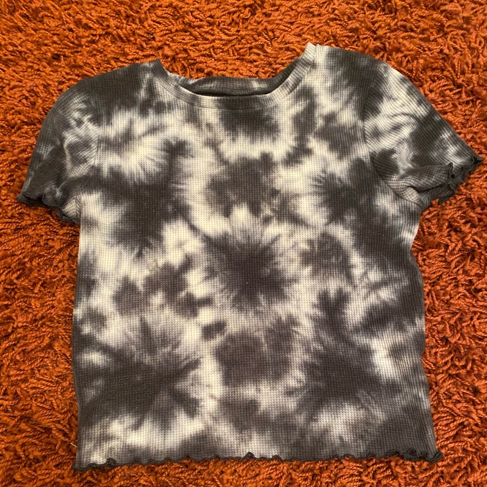 Tie dye target tee